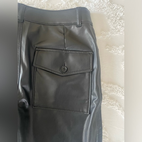 Banana Republic Slim Vegan Leather Pant - Picture 8 of 13